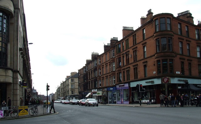 View of Byres Road