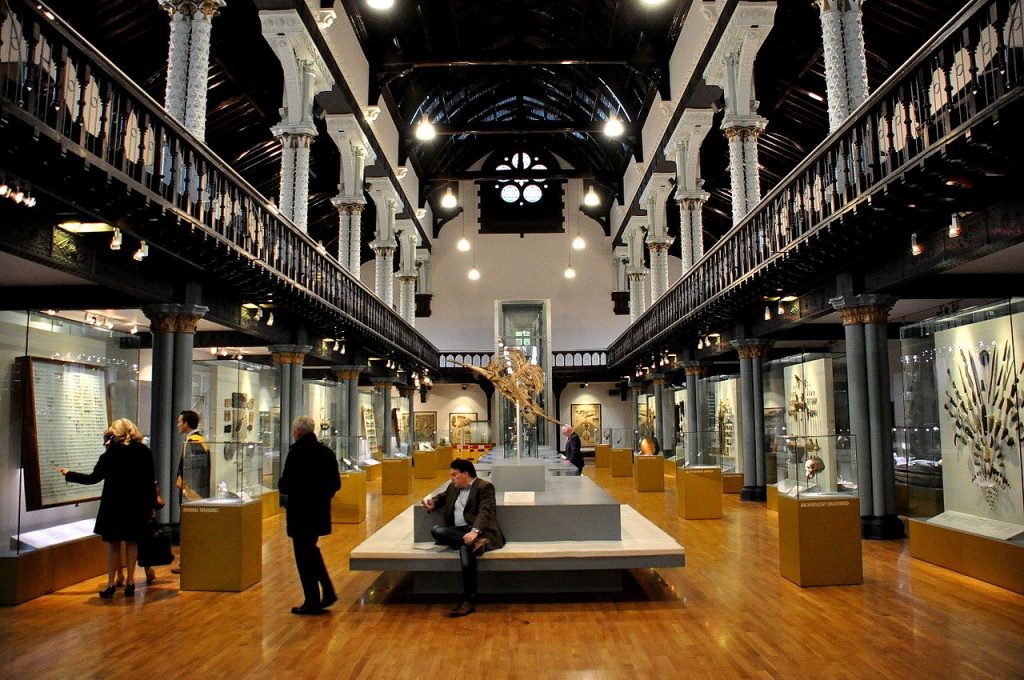 The Main Hall of the Hunterian Museum