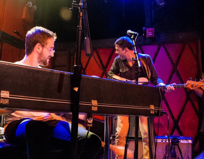 Vulfpeck performing in 2013