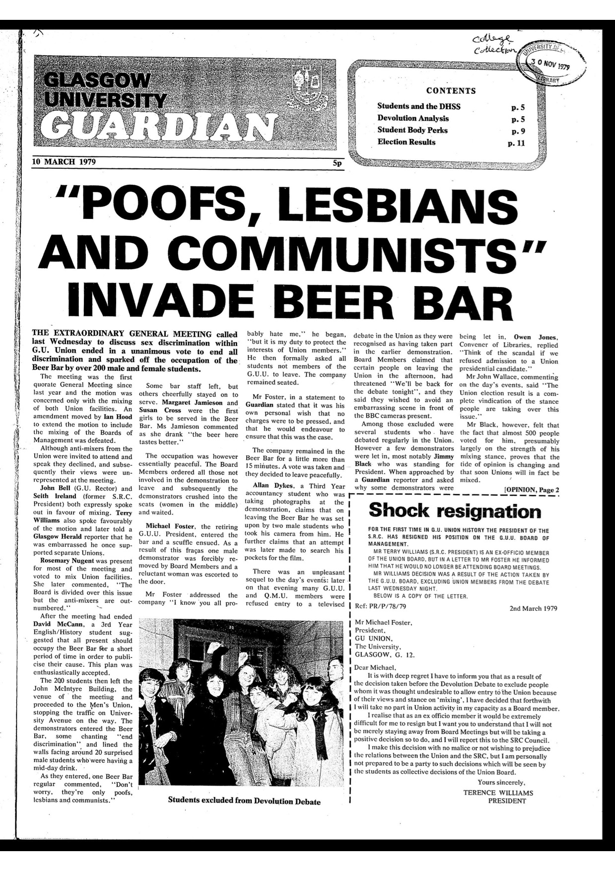 'Poofs, Lesbians & Commies'
